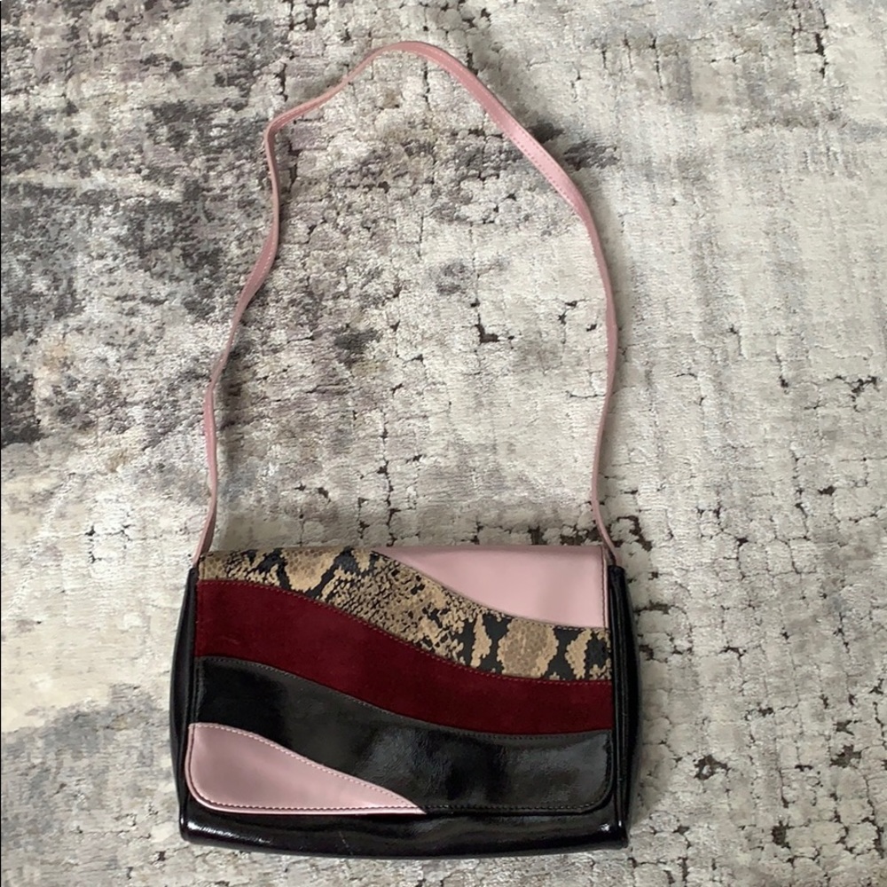 Multicolor Shoulder/clutch bag